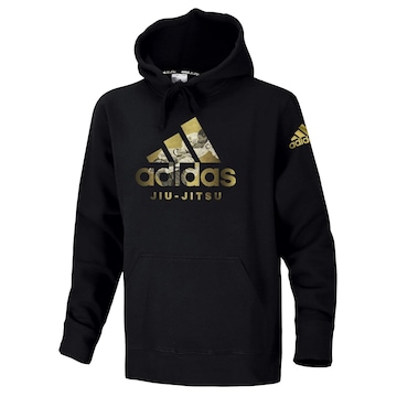 Blusão de Moletom com Capuz adidas Badge Of Sport BJJ - Masculino