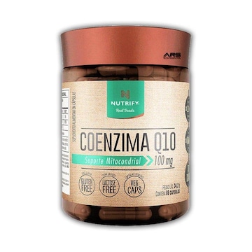 Coenzima Q10 Nutrify - 100mg - 60 cápsulas