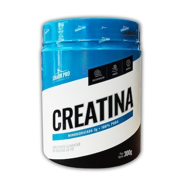 Creatina Pura 100% Monohidratada Shark Pro - 300g