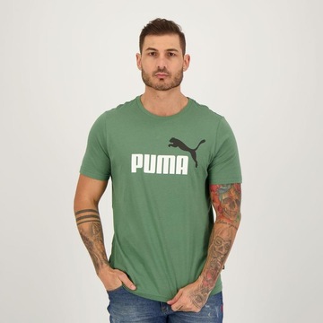 Camiseta Puma Manga Curta Essential 2 Col Logo Tee - Masculina