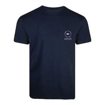 Camiseta Tommy Hilfiger Ab Small Circle Chest - Masculina