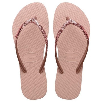 Chinelo Havaianas Slim Glitter Ii Ballet - Feminino