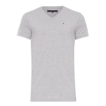 Camiseta Tommy Hilfiger Essential Vneck - Masculina