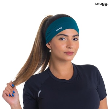 Faixa de Cabelo Snugg Wear Headband Elástica Proteção UV50+ - Adulto