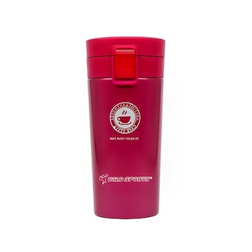 Copo Térmico com Tampa Gold Sports Thermique Plus Aço Inoxidável 304 - 500ml