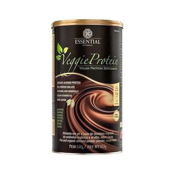 Veggie Protein Proteina Vegetal Essential Nutrition - Cacau