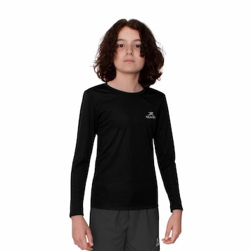 Camiseta Muvin Manga Longa Dry Basic LS FPS50 - Infantil