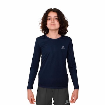 Camiseta Muvin Manga Longa Dry Basic LS FPS50 - Infantil