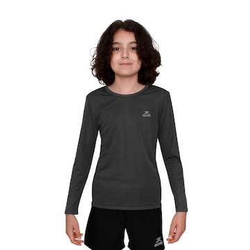 Camiseta Muvin Manga Longa Dry Basic LS FPS50 - Infantil