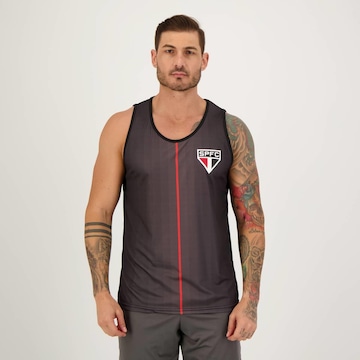 Camiseta Regata do São Paulo Futfanatics Flag - Masculina