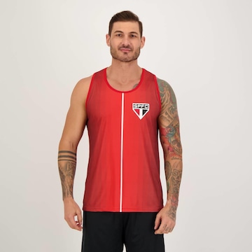 Camiseta Regata do São Paulo Futfanatics Flag - Masculina