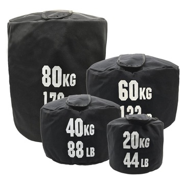 Kit Strong Bag Sandbag Strongman 20kg - 40kg - 60kg - 80k Vazio Iniciativa Fitness