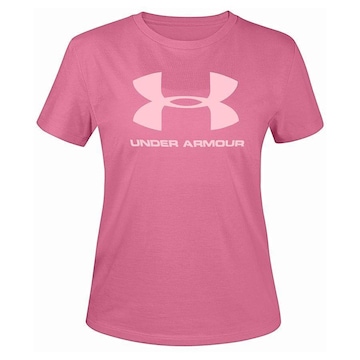 Camiseta Under Armour Rosa, Loja de Camiseta Online
