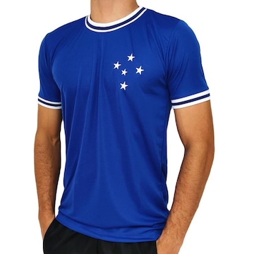 Camisa do Cruzeiro Estrela Jacquard Retromania - Masculina