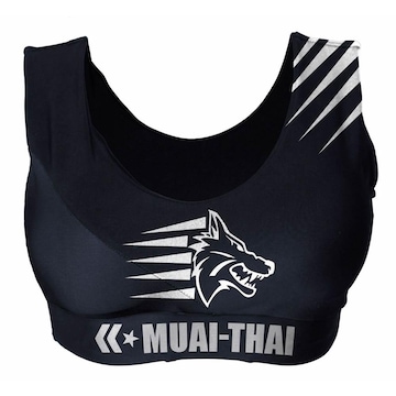 Top Fitness Uppercut Muay Thai Brasil com Bojo - Feminino