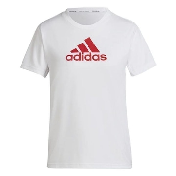 Camiseta adidas D2M Logo - Feminina