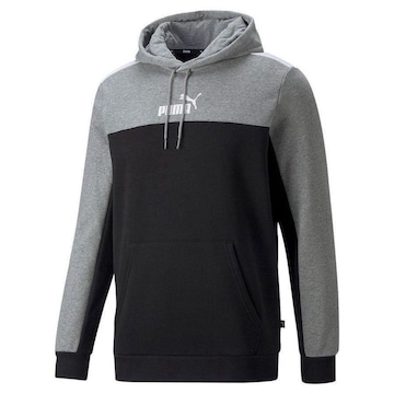 Blusão de Moletom com Capuz Puma Essentials Block - Masculino