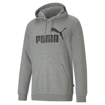 Blusão de Moletom com Capuz Puma Essentials Big Logo - Masculino