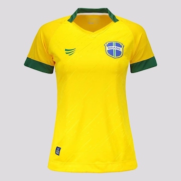 Camisa do Brasil Copa Diamante Super Bolla - Feminina