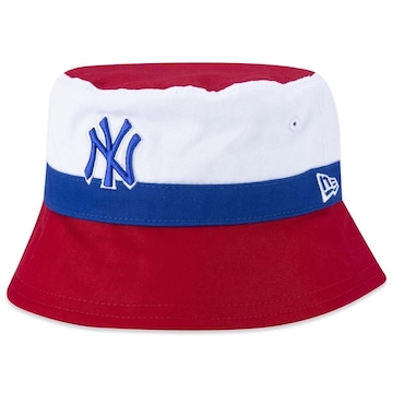 Chapéu Bucket New Era MLB New York Yankees Tricolor - Infantil