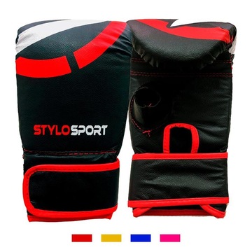 Luvas de Treino Boxe Bate Saco Muay Thai Profissional Stylo