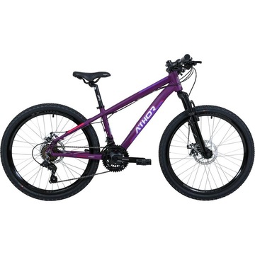 Bicicleta Athor Brave Alumínio - Aro 24 - Freio Mecânico - Câmbio Shimano - 21 Velocidades - Infanti