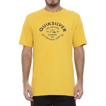 Camiseta Quiksilver M/c Script Talk - Masculina