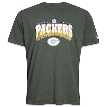 Camiseta Slim New Era Nfl Green Bay Packers Core - Masculina