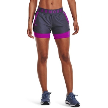 Shorts Under Armour Play UP 2 IN 1 - Feminino