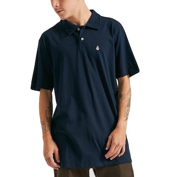 Camiseta Volcom Polo Solid Stone SM23 - Masculino