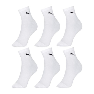 Kit de Meias Cano Médio Puma Esportiva - Masculino - 6 Pares