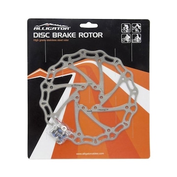 Disco de Freio Alligator Crown 180mm - 6 Parafusos