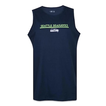 Camiseta Regata New Era Seattle Seahawks Core - Masculina