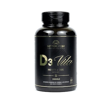 Vitamina D3 Betterlife - 60 Cápsulas