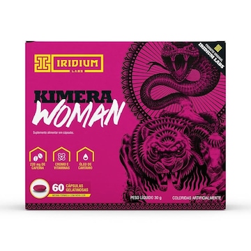 Kimera Woman Iridium Labs Termogênico - 60 cáps