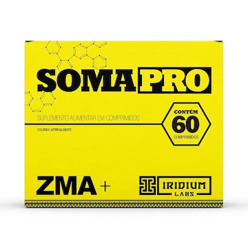 Soma Pro ZMA Iridium Labs Pré Hormonal - 60 comps
