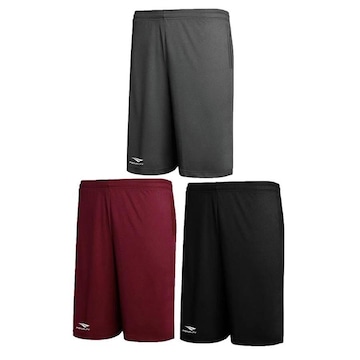 Kit Bermudas Penalty X - 3 unidades - Masculina