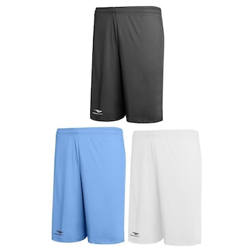 Kit Calções Penalty X - 3 unidades - Masculino