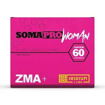 Soma Pro Woman ZMA Iridium Labs Pré Hormonal - 60 comps
