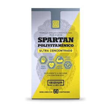 Polivitamínico Spartan Ultra Concentrado Iridium Labs - 60 Comps