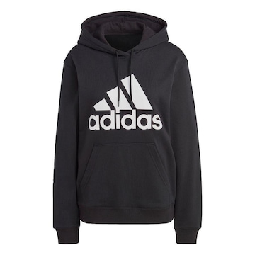 Blusão de Moletom com Capuz adidas Essentials Big Logo Regular - Feminino