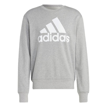 Blusão de Moletom sem Capuz adidas Big Logo - Masculino