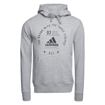 Blusão de Moletom com Capuz adidas Community Line BJJ - Masculino