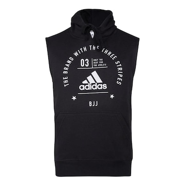 Camiseta Regata de Moletom com Capuz adidas Community Line JJ - Masculina