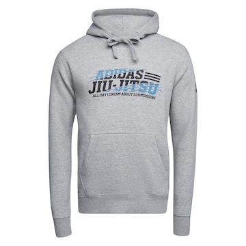 Blusão de Moletom com Capuz adidas Generic BJJ - Masculino