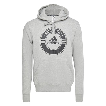 Blusão de Moletom com Capuz adidas Combat Sports BJJ - Masculino