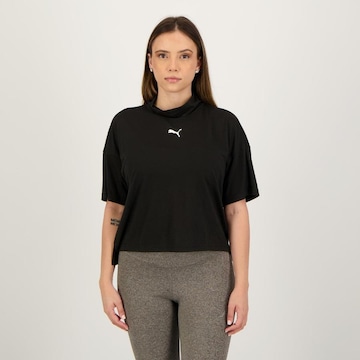 Camiseta Puma Open Road Gola Alta - Feminina