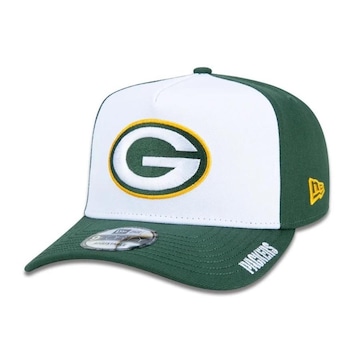 Boné Aba Curva New Era Green Bay Packers 940 A-Frame Core - Snapback - Adulto