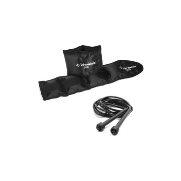 Kit Caneleira de Peso 2kg + 1 Corda de Pular