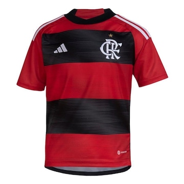 Camisa 1 do Flamengo adidas - Infantil